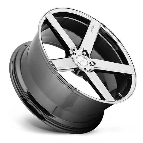 Niche 1PC M132 MILAN 20X8.5 34 5X112 CHROME PLATED