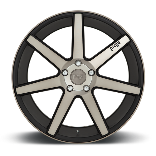 Niche 1PC M150 VERONA 19X8.5 34 5X112 MATTE BLACK MACHINED