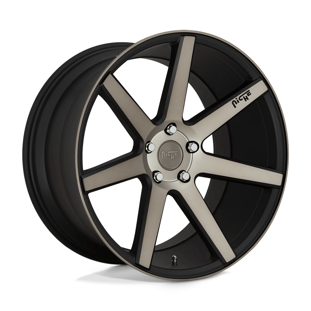 Niche 1PC M150 VERONA 19X8.5 34 5X112 MATTE BLACK MACHINED