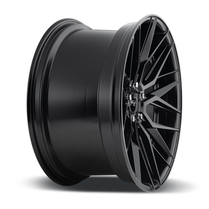 Niche 1PC M190 GAMMA 18X8 42 5X112 MATTE BLACK