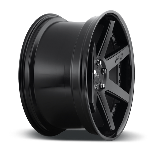 Niche 1PC M192 ALTAIR 20X10.5 30 5X112 GLOSS BLACK MATTE BLACK