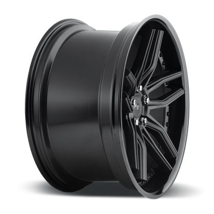 Niche 1PC M194 METHOS 20X10.5 40 5X112 GLOSS BLACK MATTE BLACK