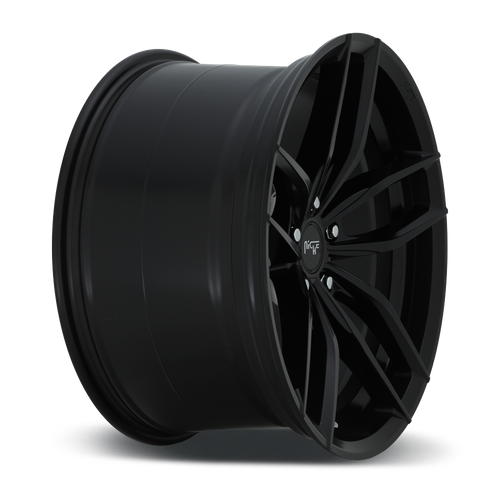 Niche 1PC M203 VOSSO 20X9 38 5X112 MATTE BLACK