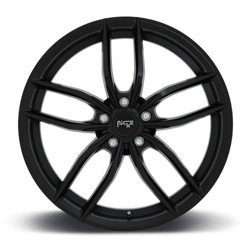 Niche 1PC M203 VOSSO 20X9 38 5X112 MATTE BLACK