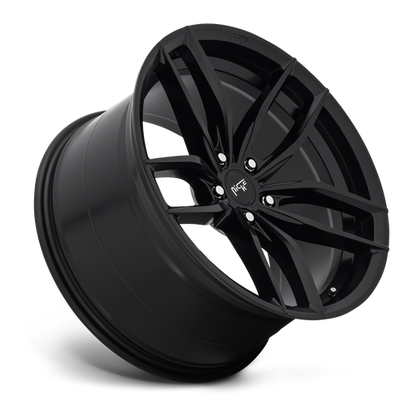 Niche 1PC M203 VOSSO 18X8 42 5X112 MATTE BLACK