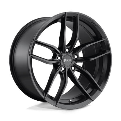 Niche 1PC M203 VOSSO 18X8 42 5X112 MATTE BLACK