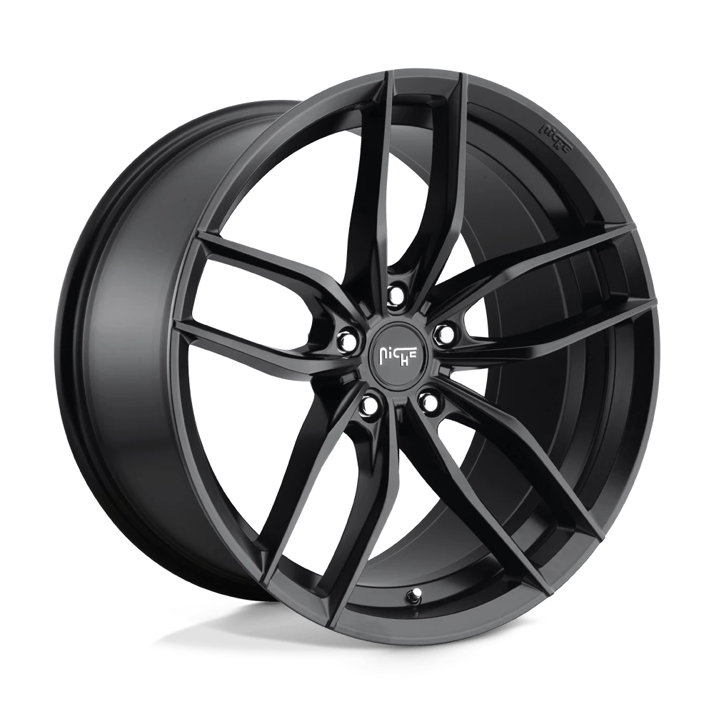Niche 1PC M203 VOSSO 20X9 38 5X112 MATTE BLACK