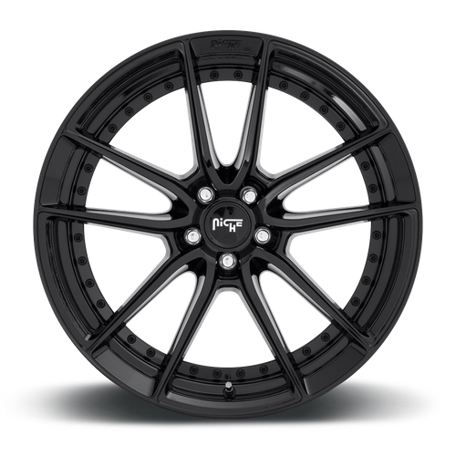 Niche 1PC M223 DFS 17X8 40 5X112/5X112 GLOSS BLACK