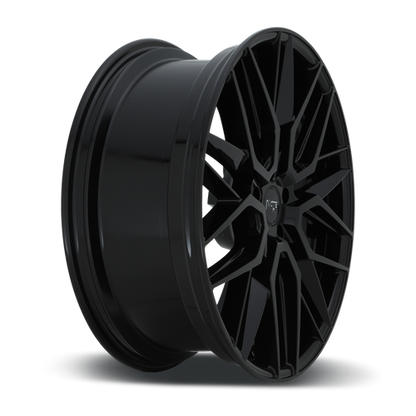Niche 1PC M224 GAMMA 19X9.5 35 5X112/5X112 GLOSS BLACK