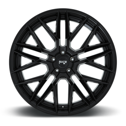 Niche 1PC M224 GAMMA 22X10.5 40 5X112/5X112 GLOSS BLACK