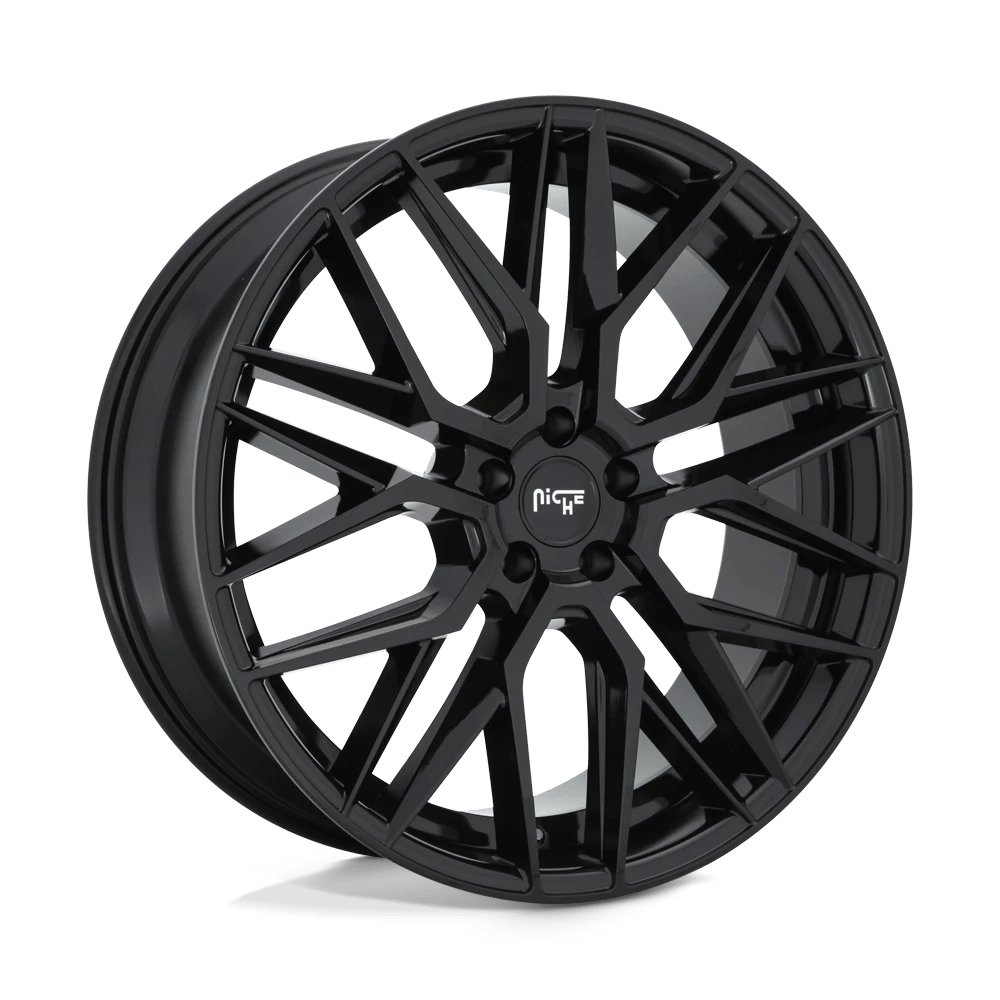Niche 1PC M224 GAMMA 19X9.5 35 5X112/5X112 GLOSS BLACK