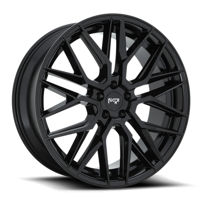 Niche 1PC M224 GAMMA 18X8 42 5X112/5X112 GLOSS BLACK