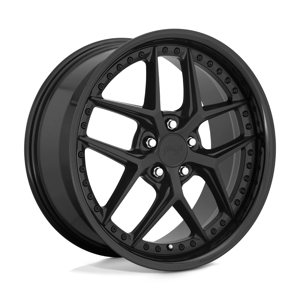 Niche 1PC M226 VICE 19X9.5 48 5X112/5X112 GLOSS BLACK MATTE BLACK