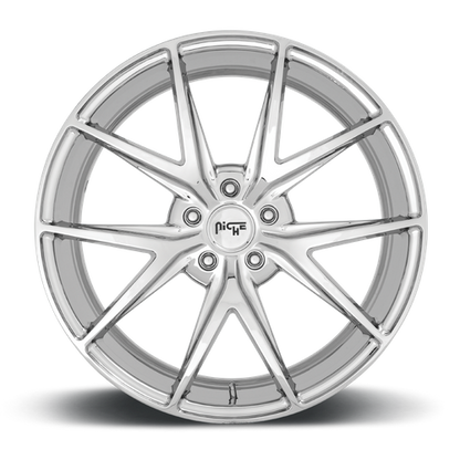 Niche 1PC M248 MISANO 20X9 18 5X115/5X115 Chrome