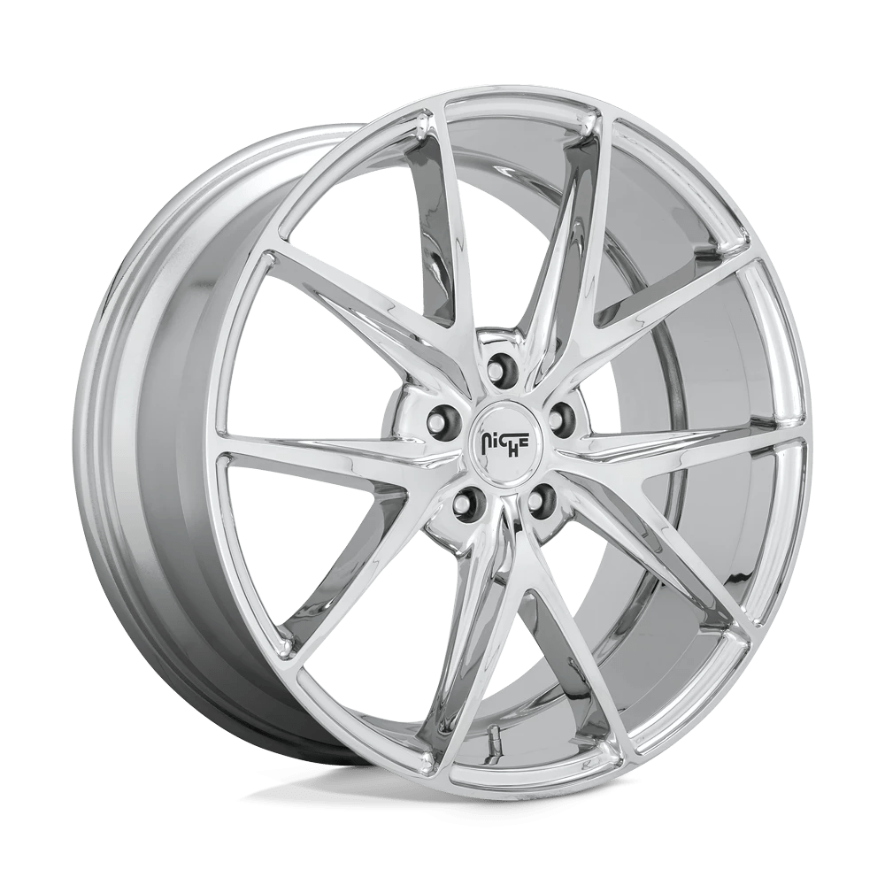 Niche 1PC M248 MISANO 18X8 40 5X120/5X4.72 Chrome