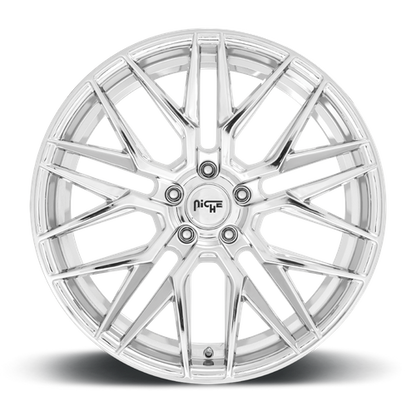 Niche 1PC M249 GAMMA 20X9 38 5X112/5X112 Chrome