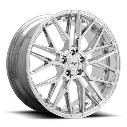 Niche 1PC M249 GAMMA 20X9 38 5X112/5X112 Chrome