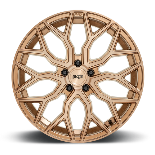 Niche 1PC M263 MAZZANTI 19X8.5 35 5X114.3/5X4.5 Bronze Brushed