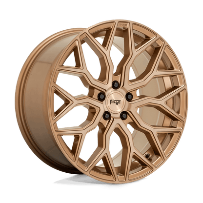Niche 1PC M263 MAZZANTI 20X10.5 40 5X114.3/5X4.5 Bronze Brushed