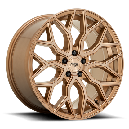 Niche 1PC M263 MAZZANTI 20X10.5 40 5X114.3/5X4.5 Bronze Brushed