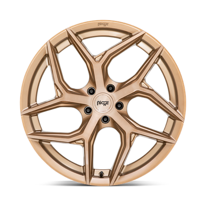 Niche 1PC M267 TORSION 20X10.5 40 5X112/5X112 Platinum Bronze