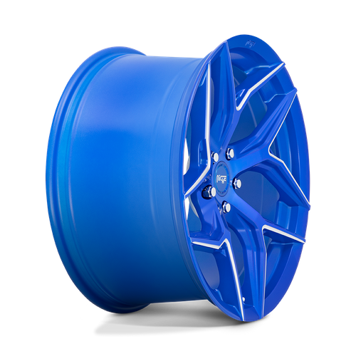 Niche 1PC M268 TORSIONI 20X10.5 40 5X112 Anodized Blue Milled