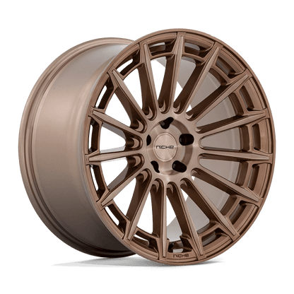 NICHE 1PC M275 AMALFI 20X9 18 5X120/5X4.72 PLATINUM BRONZE