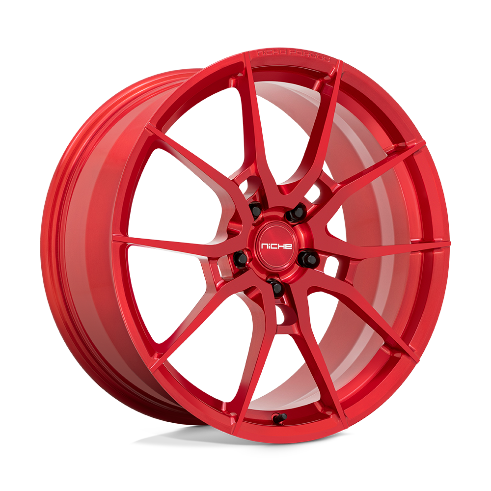 Niche Mono T113 KANAN 20X10.5 35 5X112/5X112 BRUSHED CANDY RED