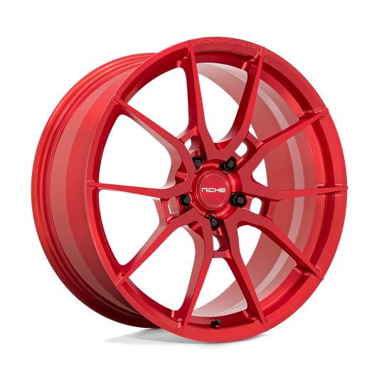 Niche Mono T113 KANAN 20X10.5 35 5X112/5X112 BRUSHED CANDY RED