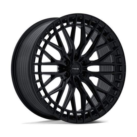 Niche 1Pc NC288 GENOA - 24x10 30mm 6x135 GLOSS BLACK Wheel | NC288BX24106330