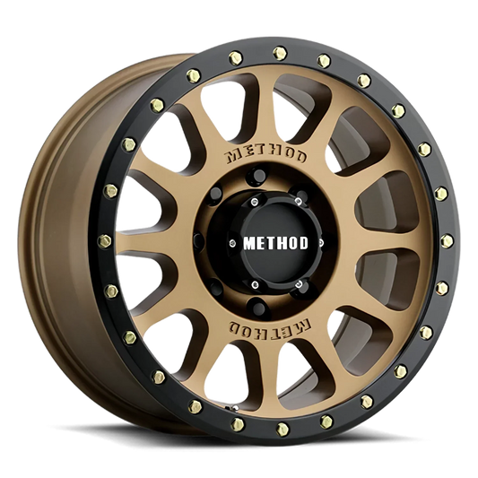 Method 305-HD 18x9 8x180 18mm NV Method Bronze - Matte Black Lip MR30589088918H