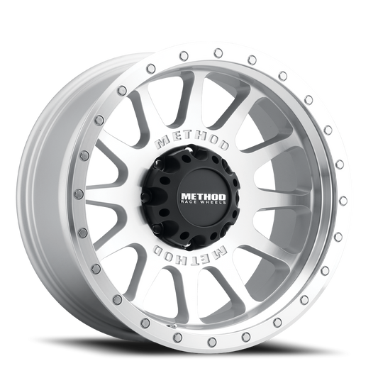Method 605 20x10 8x180 -24mm NV Machined - Clear Coat MR60521088324N