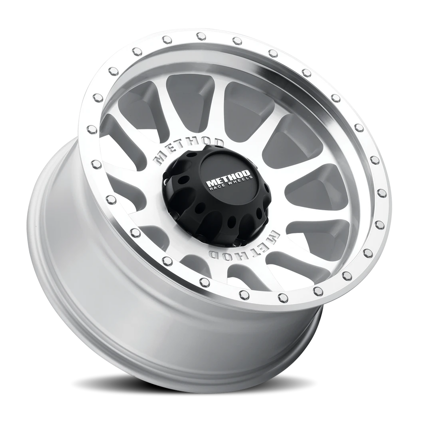 Method 605 20x10 8x180 -24mm NV Machined - Clear Coat MR60521088324N