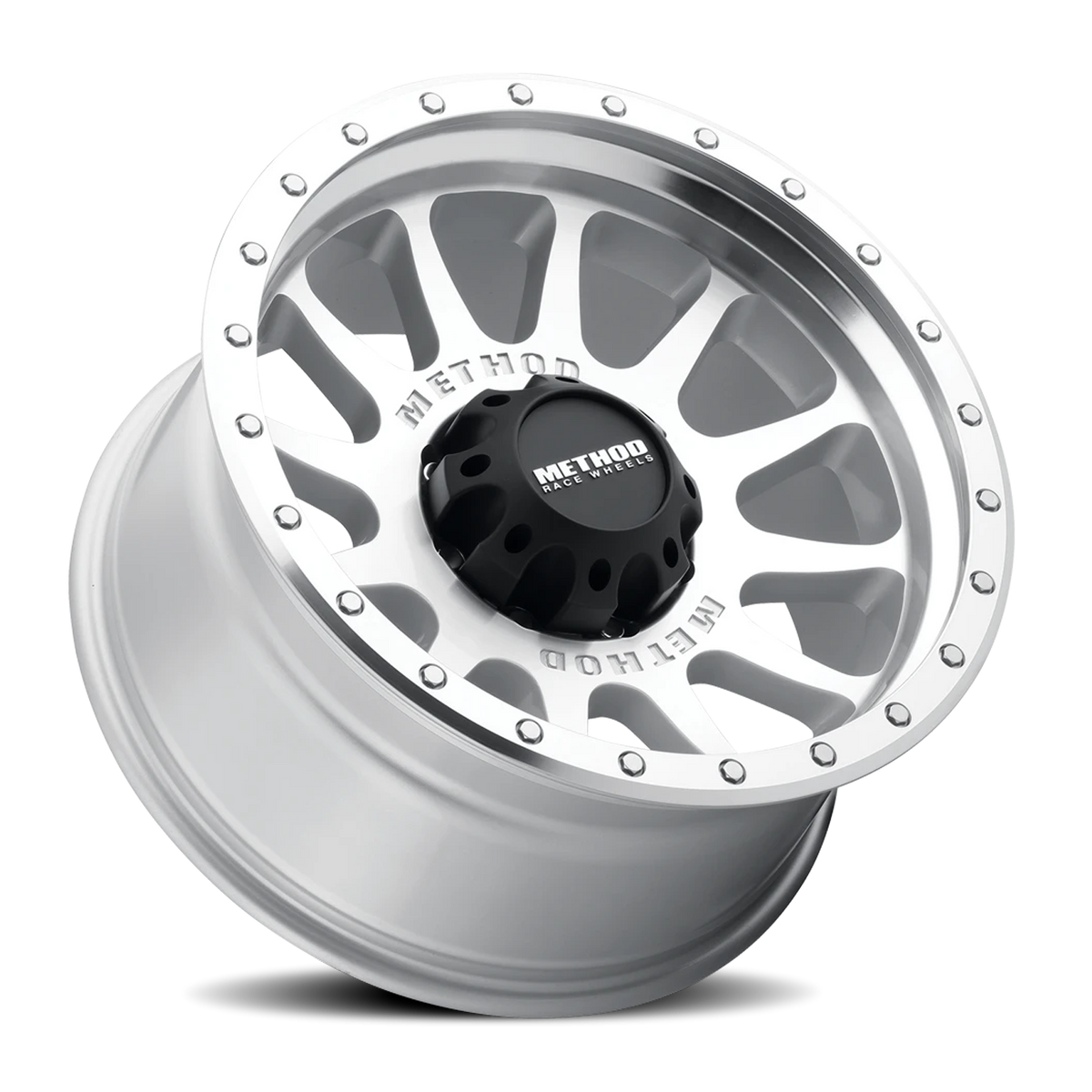 Method 605 20x10 8x165.1 (8x6.5) -24mm NV Machined - Clear Coat MR60521080324N