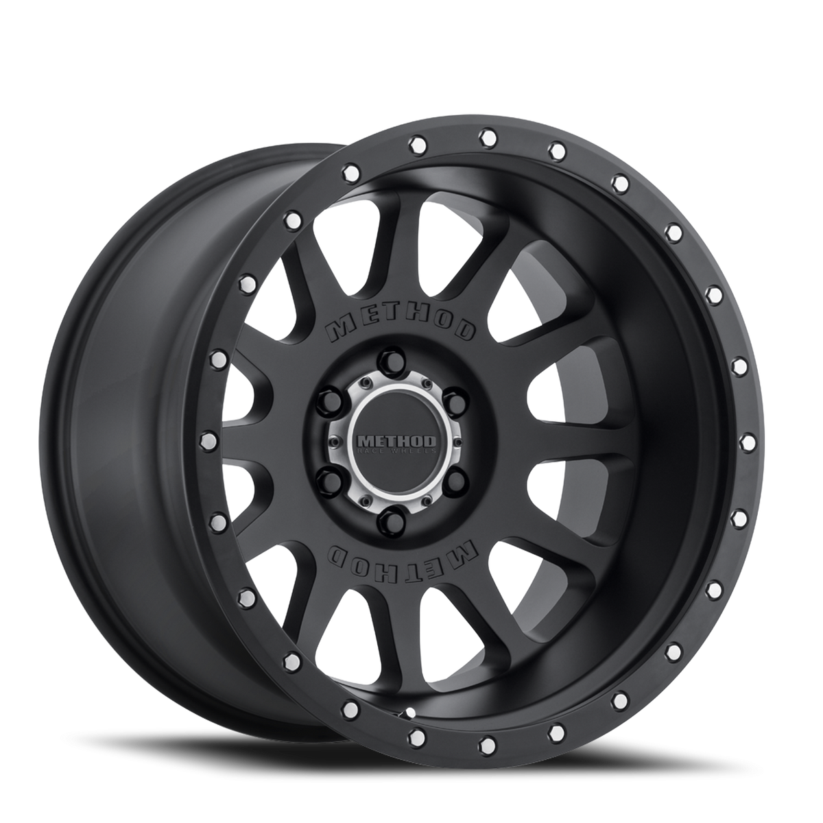 Method 605 20x10 6x135 -24mm NV Matte Black MR60521016524N