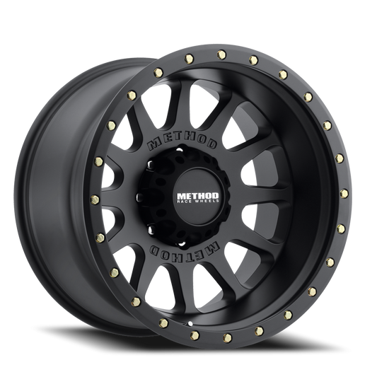 Method 605 20x10 8x165.1 (8x6.5) -24mm NV Matte Black MR60521080524N
