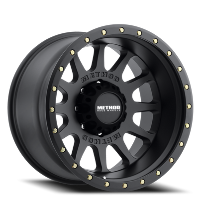 Method 605 20x9 8x165.1 (8x6.5) -12mm NV Matte Black MR60529080512N