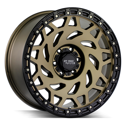 OFF ROAD MONSTER M50 M50 20X9.5 NEG 12MM BLANK BRONZE BLACK RING | M500000N12BZBR
