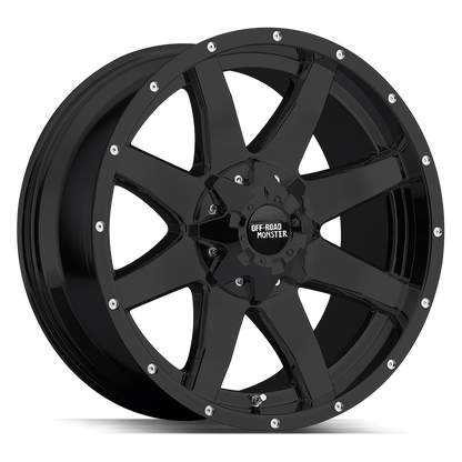 OFF ROAD MONSTER M08 M08 18X9 0MM BLANK FLAT BLACK | M08800000B