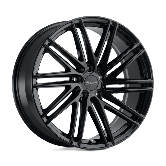 Petrol P1C 19X8 40 5X112/5X112 GLOSS BLACK