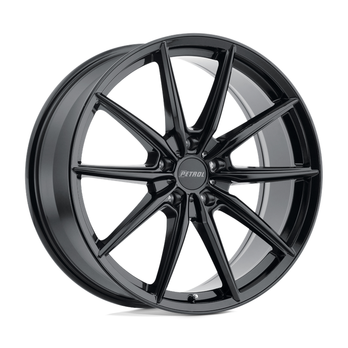 Petrol P4B 19X8 40 5X114.3/5X4.5 GLOSS BLACK