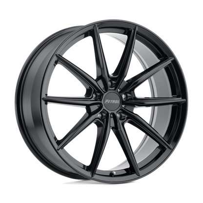 Petrol P4B 19X8 40 5X114.3/5X4.5 GLOSS BLACK