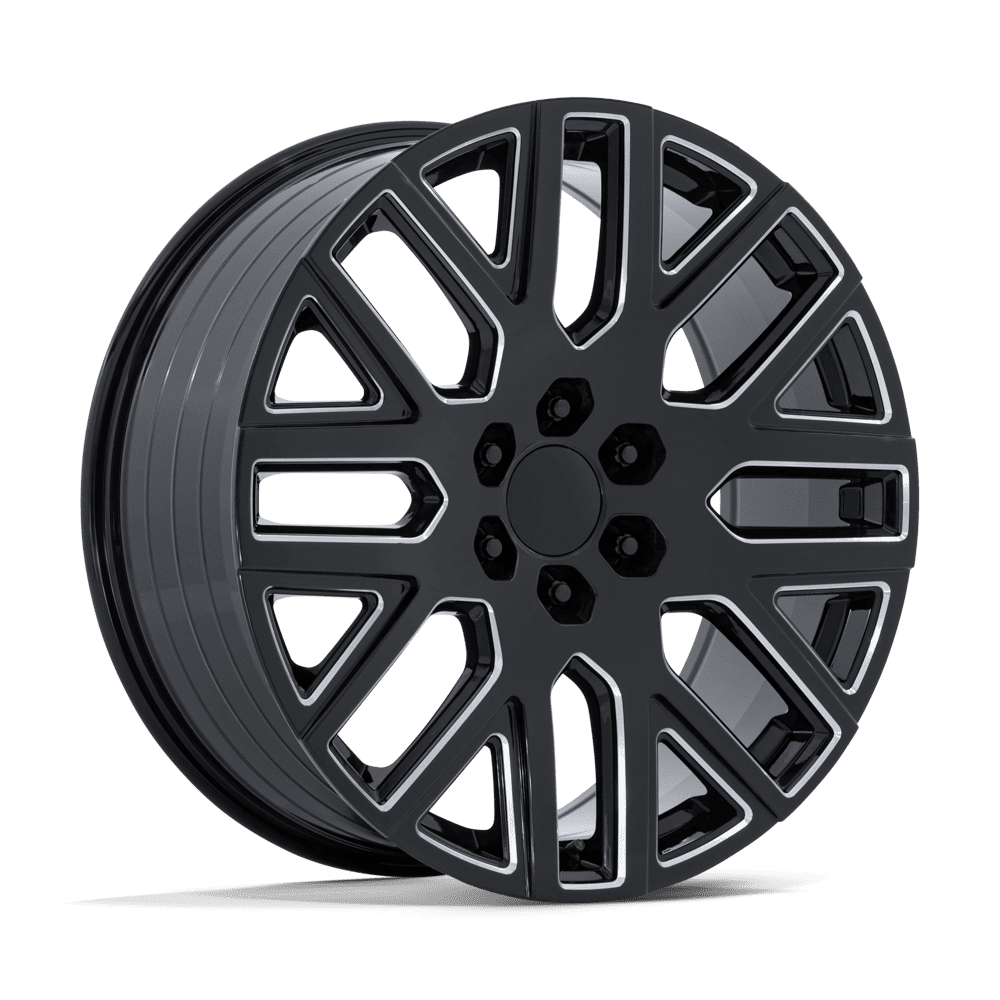 PERFORMANCE REPLICAS PR231 22X9 28 6X139.7 GLOSS BLACK MILLED