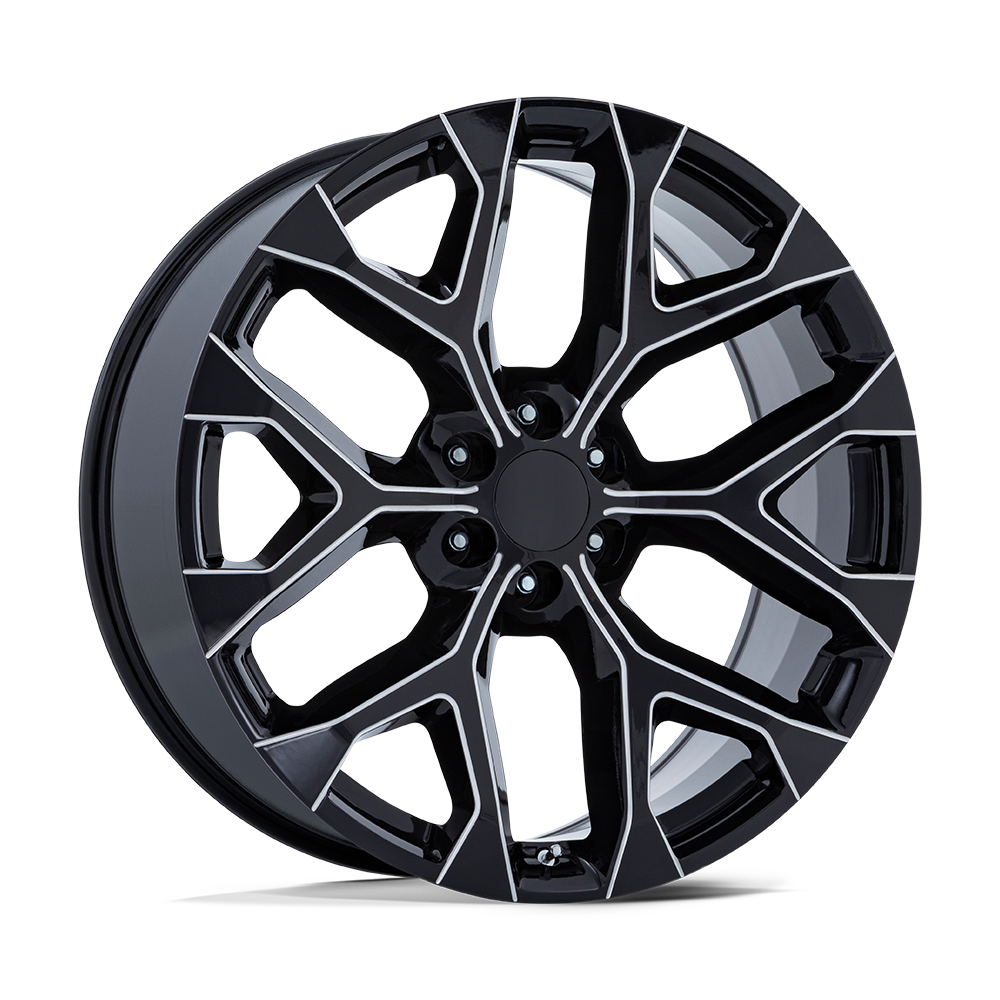 PERFORMANCE REPLICAS PR177 26X10 24 6X139.7 GLOSS BLACK MILLED