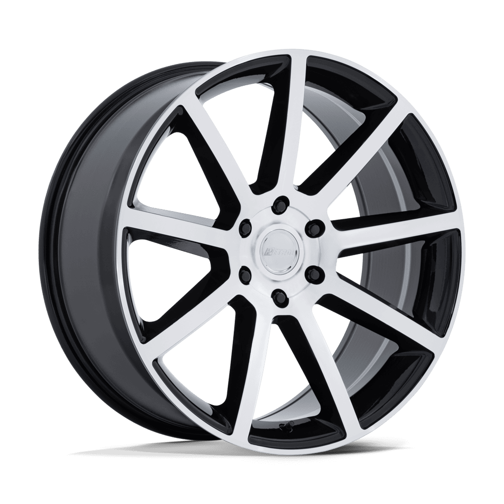 PETROL PE007 P6E 22X9.5 30 6X135 GLOSS BLACK W/ MACHINED FACE