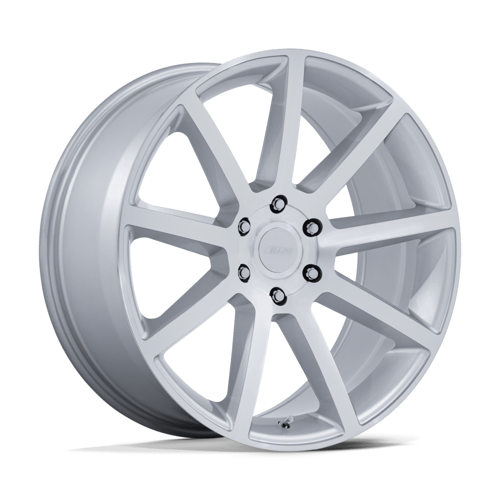 PETROL PE007 P6E 20X9.5 30 6X135 GLOSS SILVER W/ MACHINED FACE