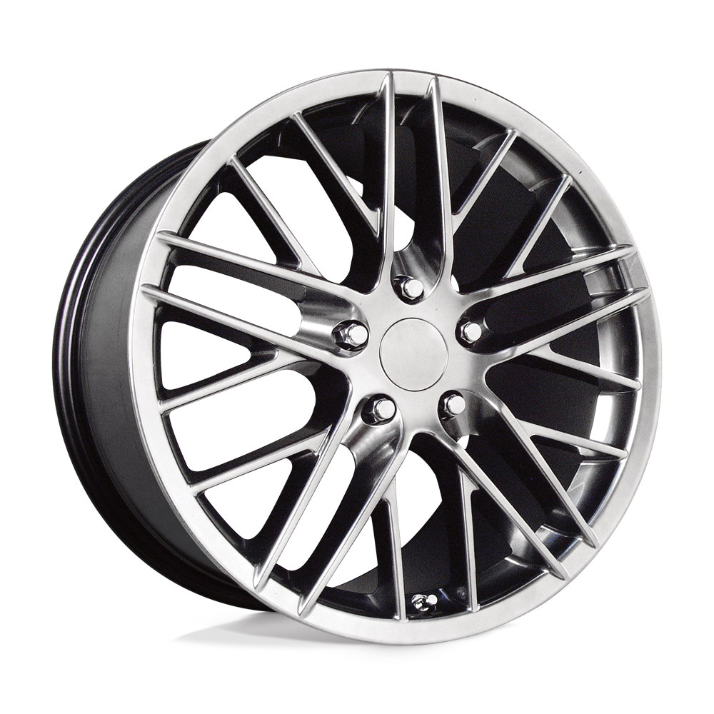 PERFORMANCE REPLICAS PR121 18X9.5 56 5X120.65/5X4.75 Hyper Silver Dark