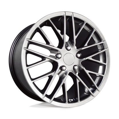 PERFORMANCE REPLICAS PR121 18X9.5 56 5X120.65/5X4.75 Hyper Silver Dark