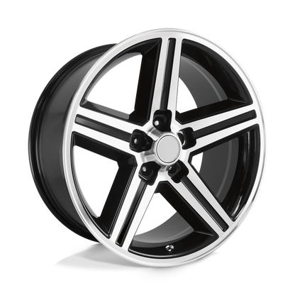 PERFORMANCE REPLICAS PR148 20X8 0 5X120.65/5X4.75 Gloss Black Machined