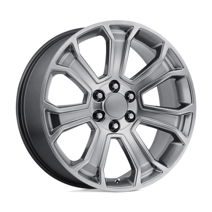PERFORMANCE REPLICAS PR166 22X9 24 6X139.7/6X5.5 Hyper Silver